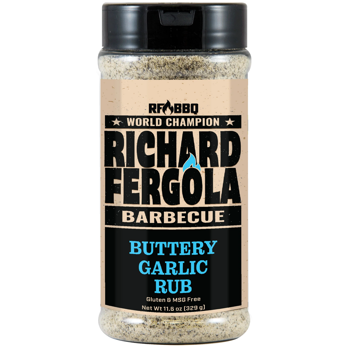 Richard Fergola Barbecue Buttery Garlic Rub - World BBQ Champion