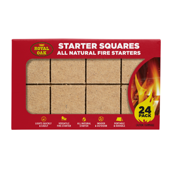 Royal Oak Starter Squares All Natural Fire Starters