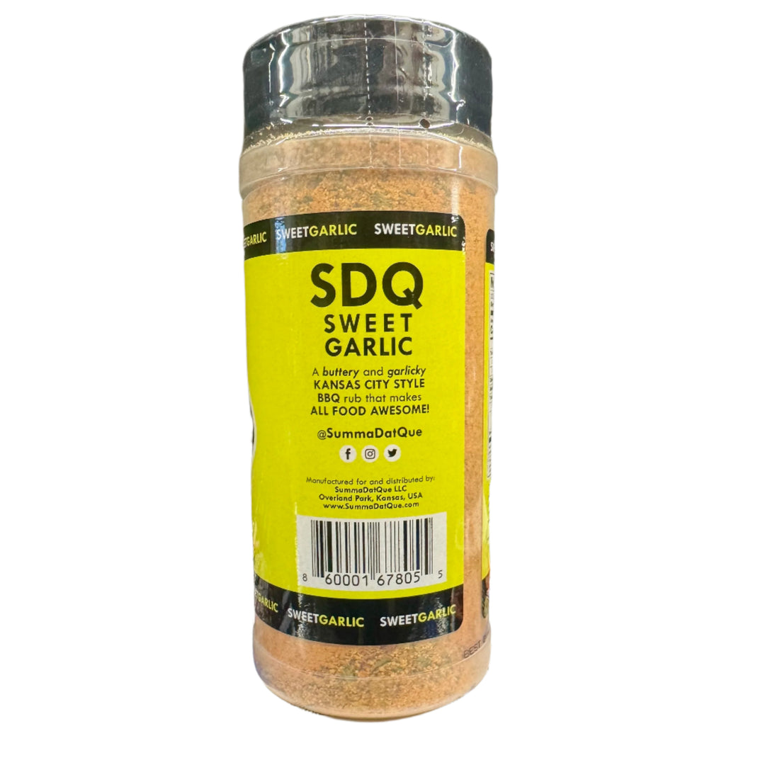 SDQ Sweet Garlic BBQ Rub - Summa Dat Que