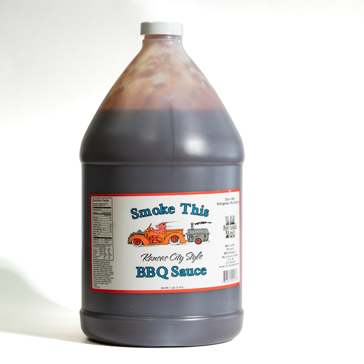 Smoke This BBQ Kansas City Style BBQ Sauce