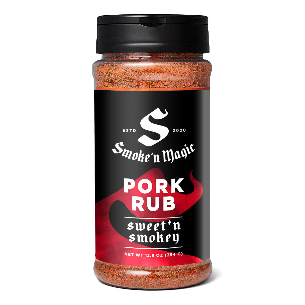 Smoken Magic Pork Rub – Sweet & Smokey BBQ Rub for Ribs and Pulled Pork