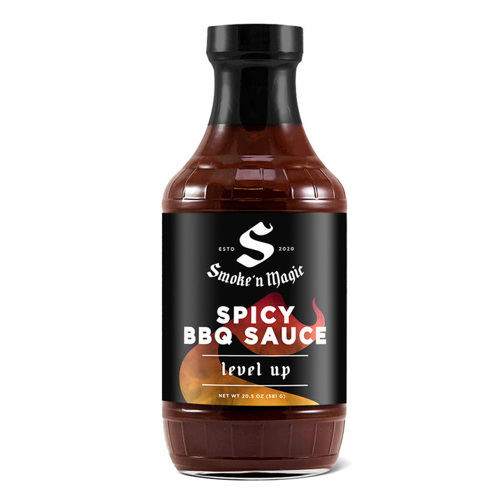 Smoke'n Magic Spicy BBQ Sauce Bottle