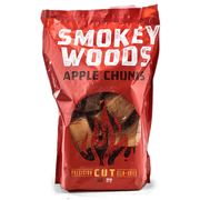 Smokey Woods™ Bagged Apple Wood Chunks - Nationwide Shipping Available