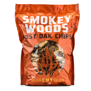 Smokey Woods™ Bagged Post Oak Wood Chips - Nationwide Shipping Available