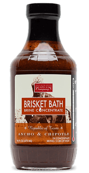Sweetwater Brisket Bath Brine – 16 oz beef marinade for juicy smoked brisket