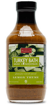 Sweetwater Lemon Thyme Turkey Brine – 16 oz citrus and herb poultry bath