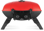 Napoleon TravelQ 285 Portable Gas Grill w/ Griddle, Red