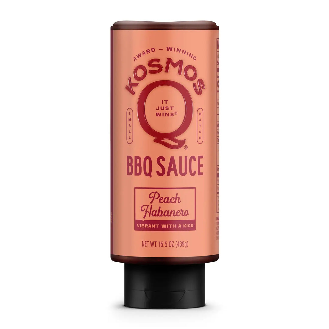Kosmos Q Peach Habanero BBQ Sauce