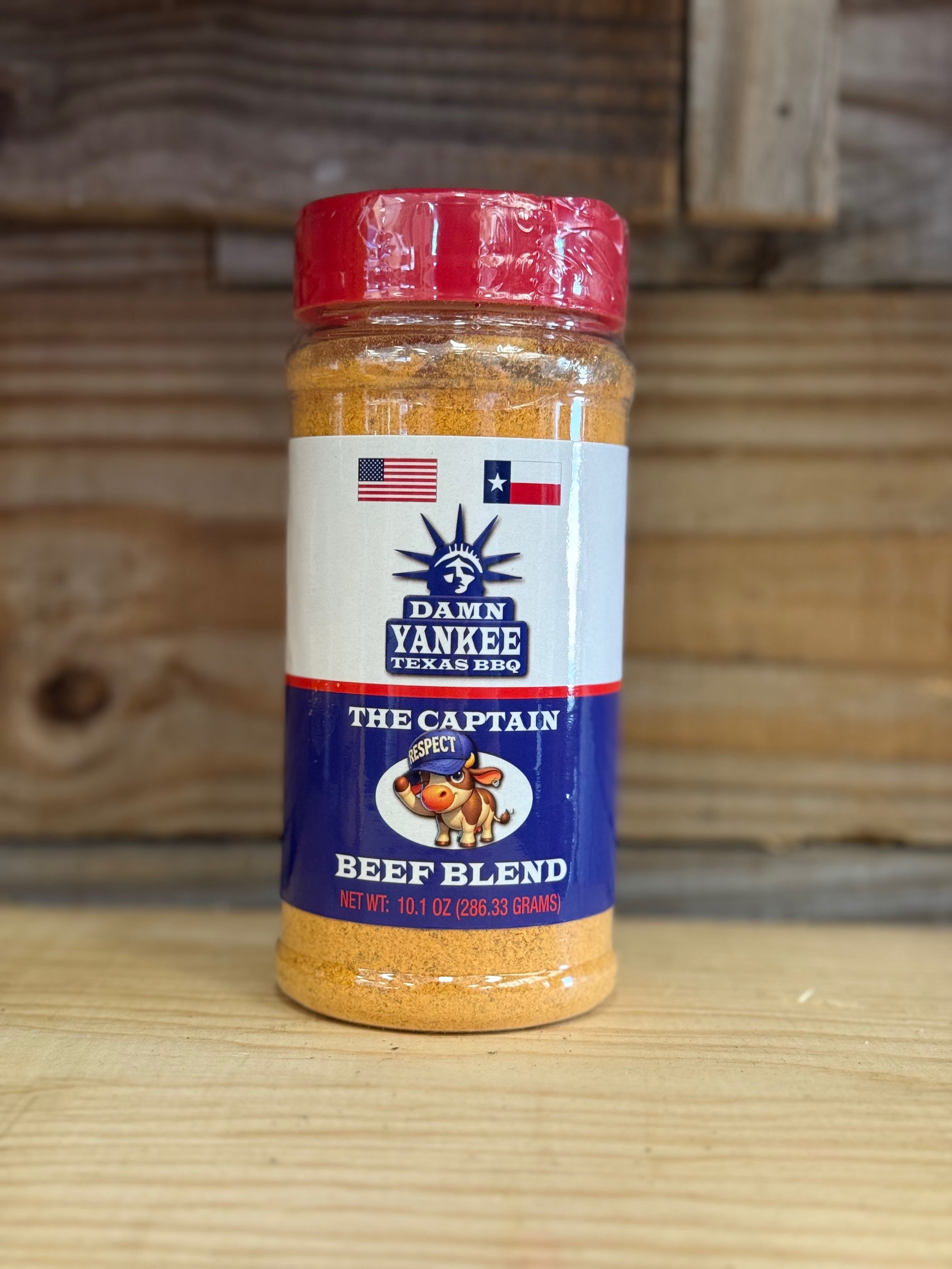 Damn Yankee Texas BBQ The Captain Beef Blend Seasoning