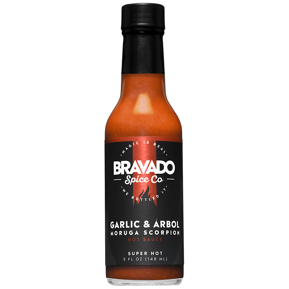 Bravado Spice Co. Garlic & Arbol Moruga Scorpion Hot Sauce 5 oz.