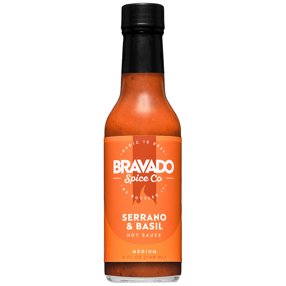 Bravado Spice Co. Serrano & Basil Hot Sauce 5 oz.