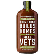 Bravo Bravo Que Texas Black Pepper BBQ Sauce 16 oz.