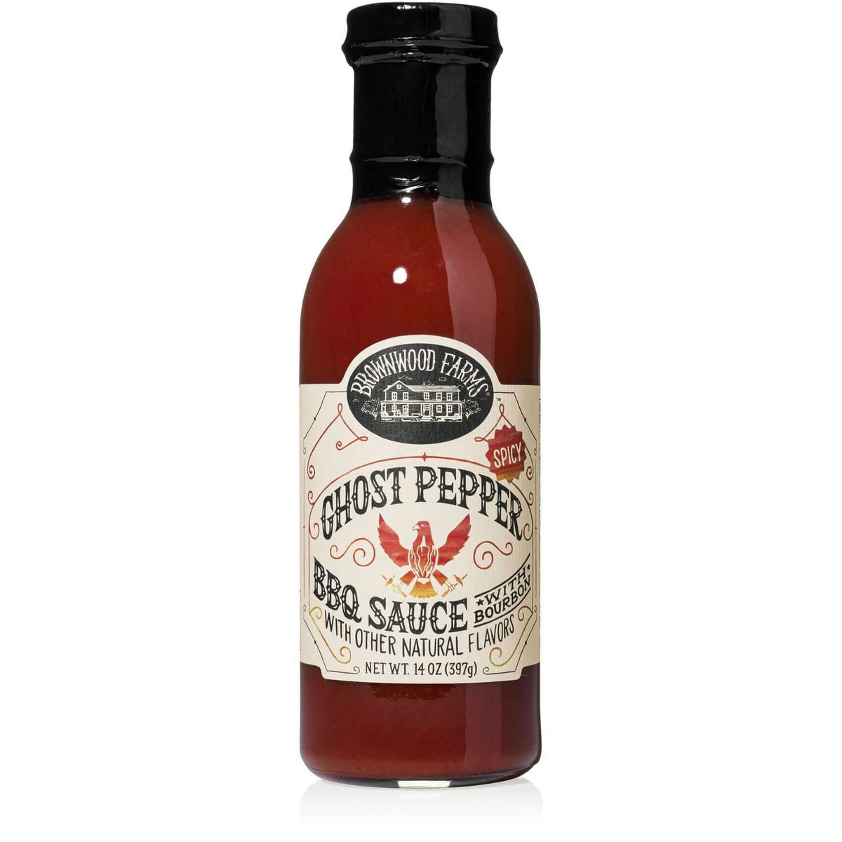 Brownwood Farms Ghost Pepper BBQ Sauce 14 oz.