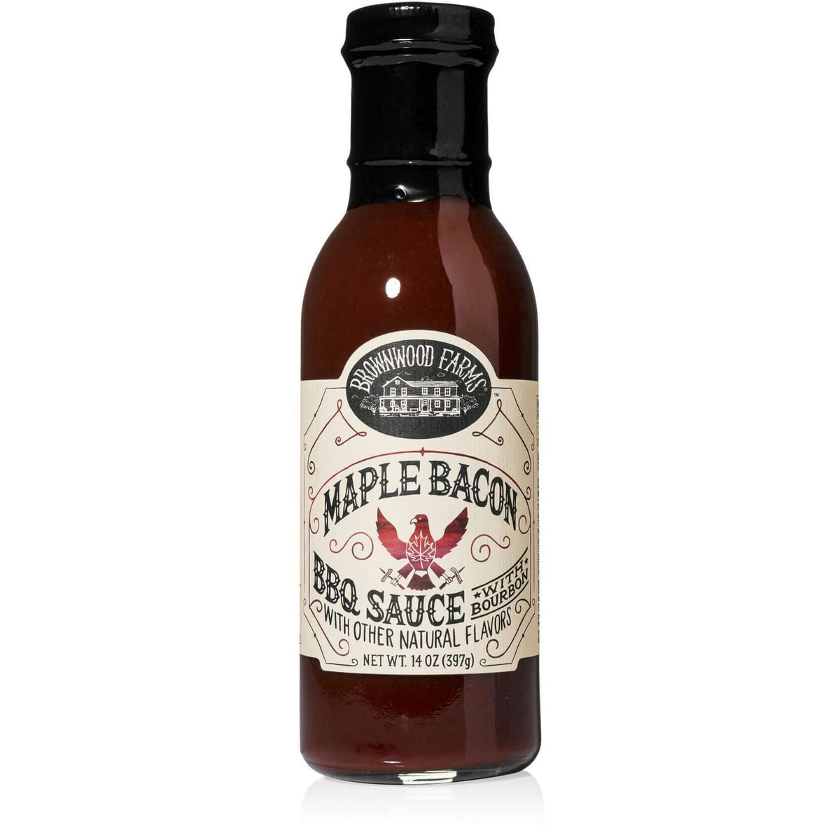Brownwood Farms Maple Bacon BBQ Sauce 14 oz.