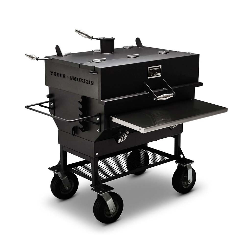 Yoder Smokers Flat Top 24 x 36" Charcoal Grill (Standard Cart)