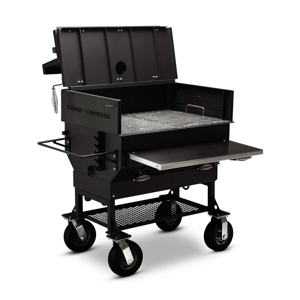Yoder Smokers Flat Top 24 x 36" Charcoal Grill (Standard Cart)