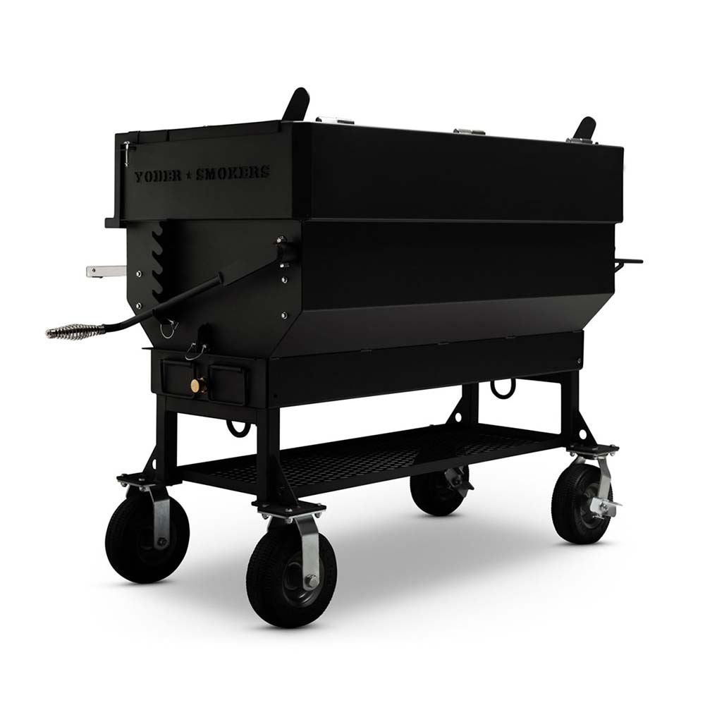 Yoder Smokers Flat Top 24 x 48" Charcoal Grill (Standard Cart)