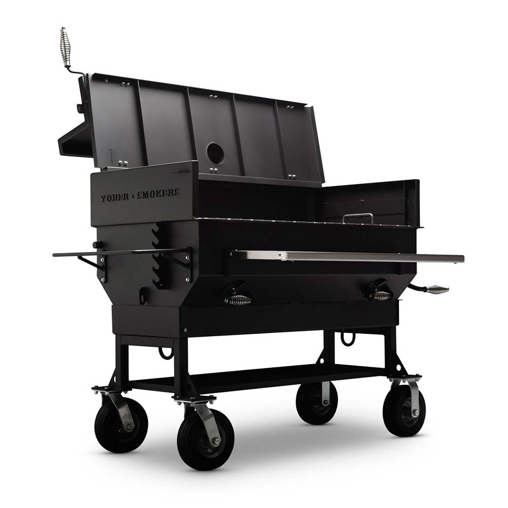 Yoder Smokers Flat Top 24 x 48" Charcoal Grill (Standard Cart)