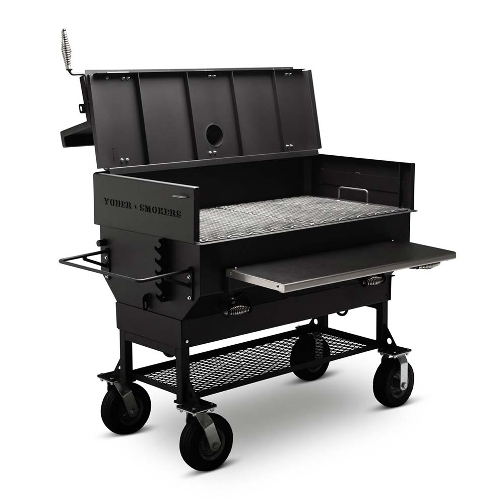 Yoder Smokers Flat Top 24 x 48" Charcoal Grill (Standard Cart)