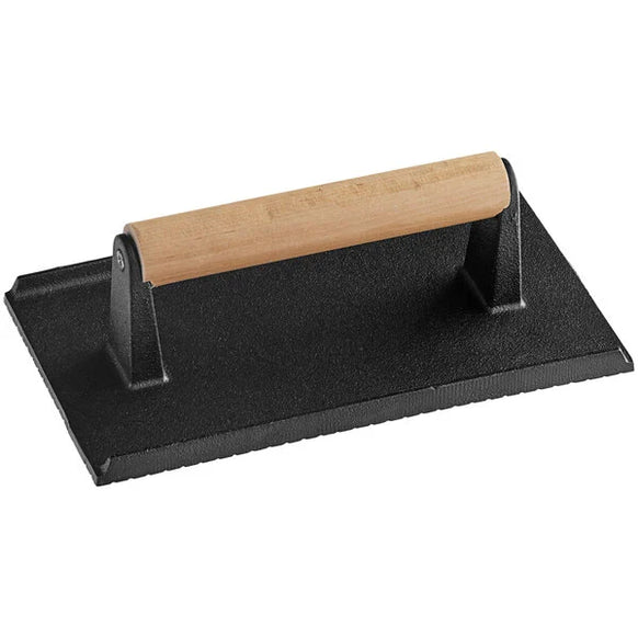 Cast Iron Steak Press & Weight (9
