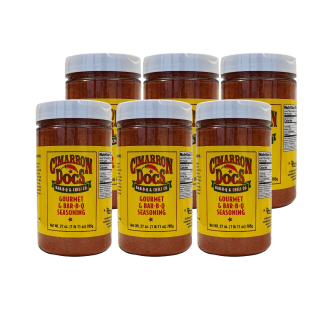Cimarron Doc's Gourmet Bar-B-Q Seasoning 1 lb. 10 oz. - Case of 6
