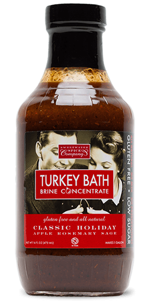 Sweetwater Spiced Apple Rosemary & Sage Turkey Brine – 16 oz holiday bath