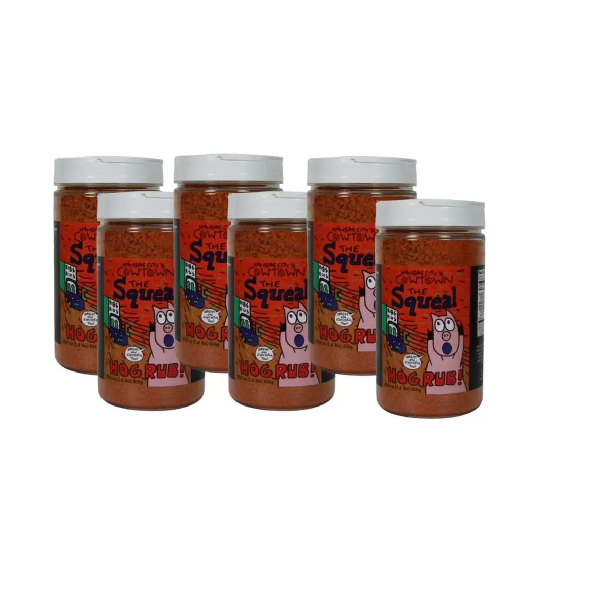 Cowtown Squeal Hog Rub 28.8 oz., Case of 6