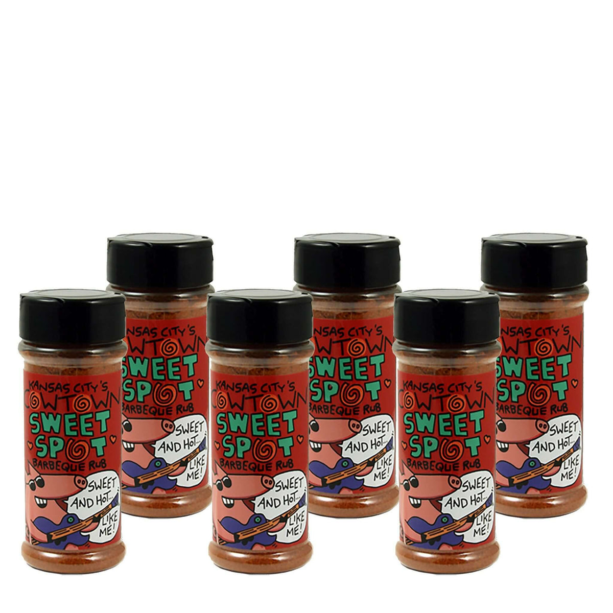 Cowtown Sweet Spot Barbecue Rub 7 oz., Case of 6