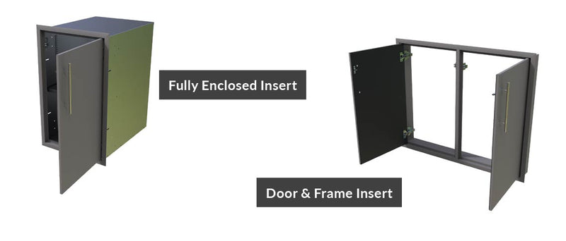 Challenger Designs Canyon Series Double Door Under Grill Unit, Door and Frame Only