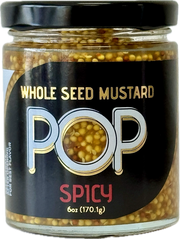 POP Mustards Spicy Whole Seed Mustard