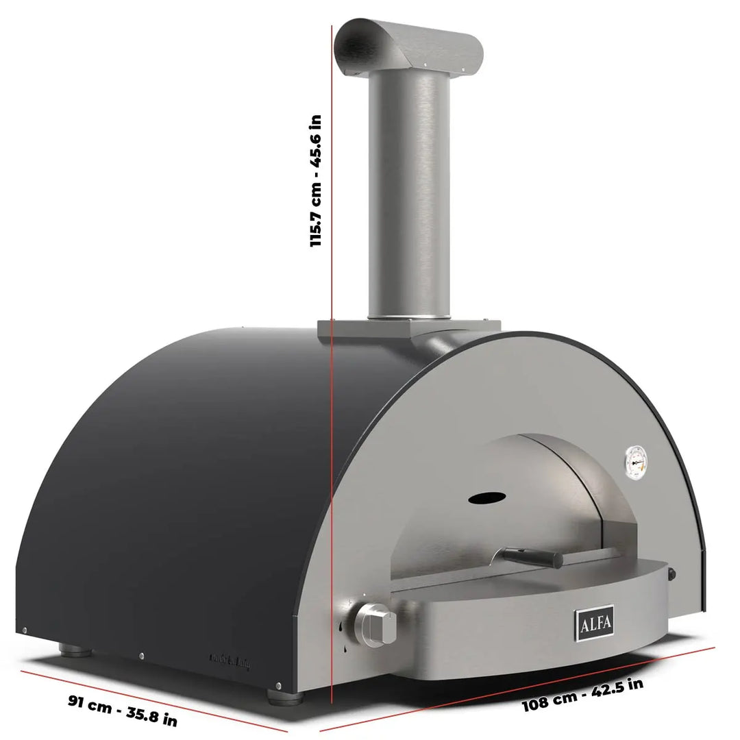 Alfa Classico 4 Pizze Gas Pizza Oven