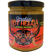 Helga Smokin' Hot Gourmet Mustard 10 oz.