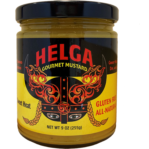 Helga Sweet Heat Gourmet Mustard 9 oz.