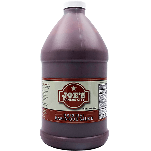 Joe's Kansas City Bar-B-Que Sauce 1/2 Gallon - Case of 6