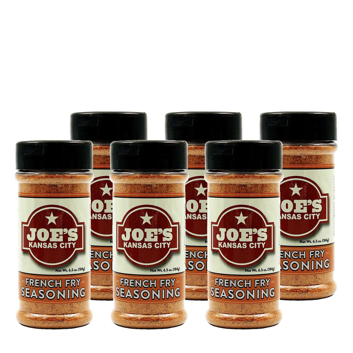Joe's Kansas City French Fry Seasoning 6.5 oz. - Case of 6