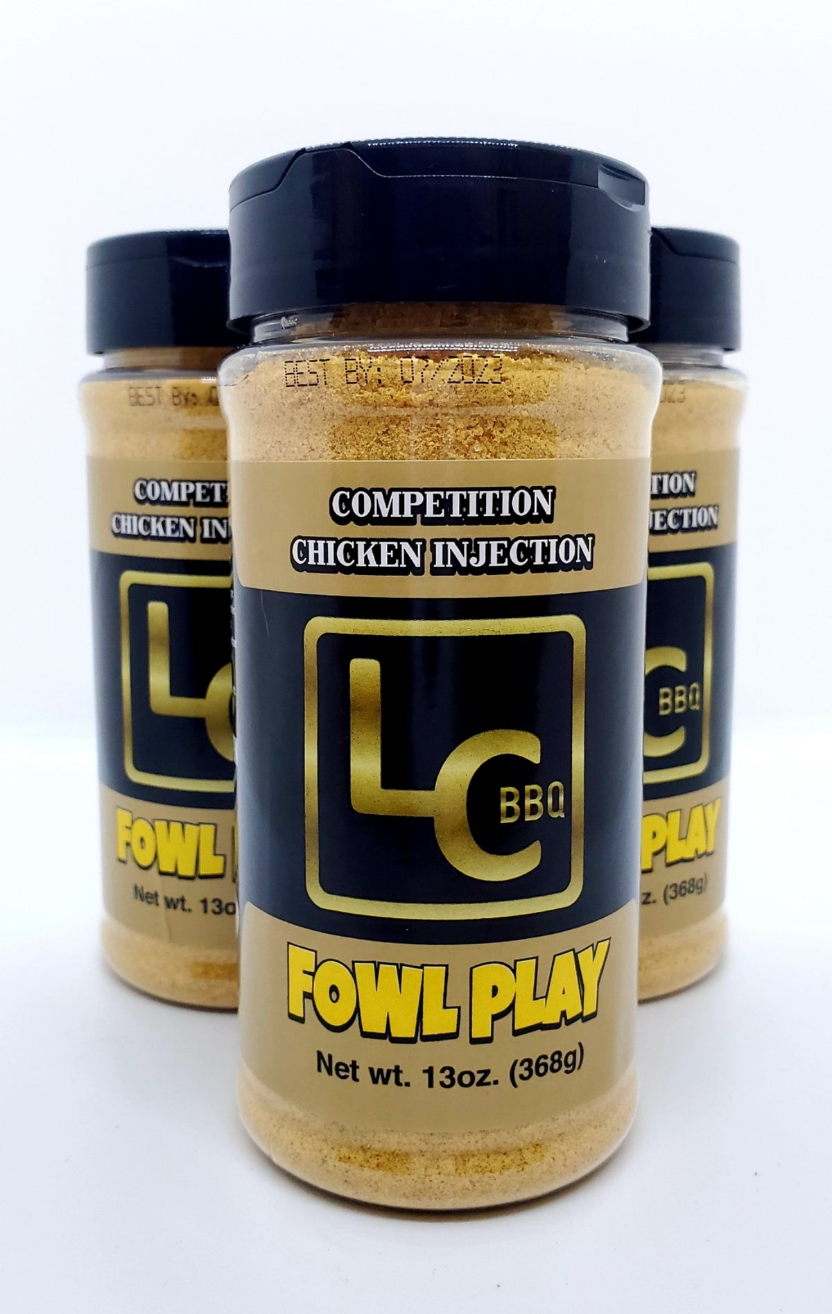 LC BBQ Fowl Play Competition Chicken Injection