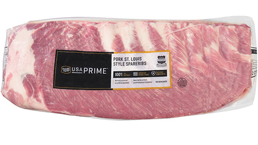 Prairie Fresh USA Prime St. Louis Style Pork Ribs, Frozen