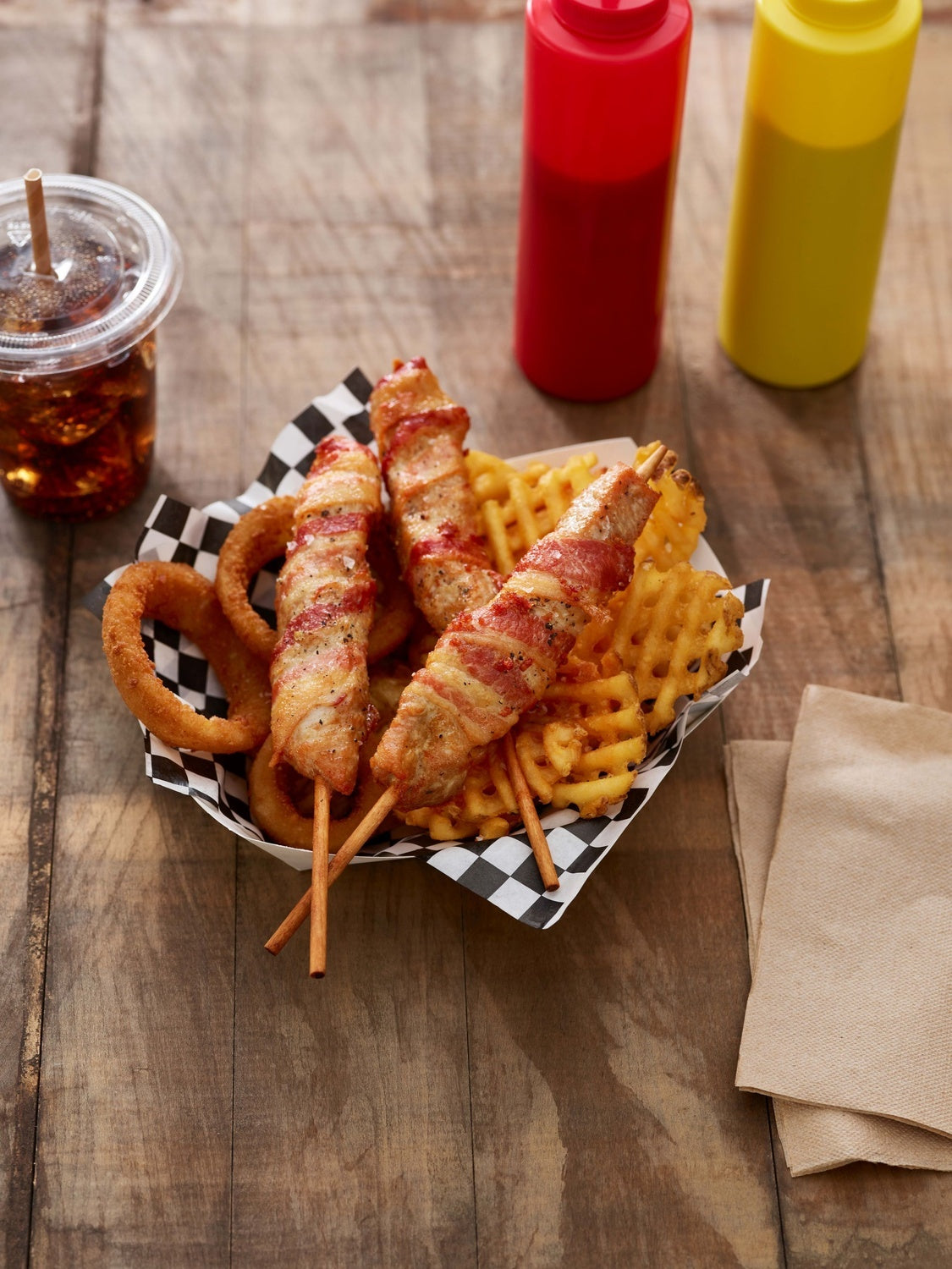 Prairie Fresh Bacon Wrapped Pork Kabobs