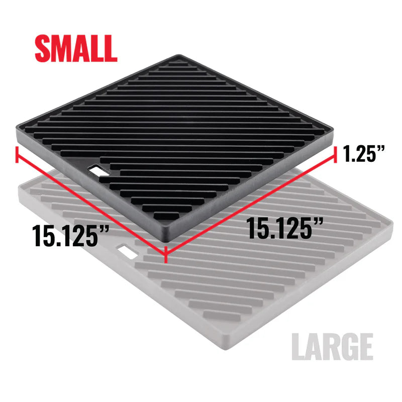 Recteq Reversible Cast Iron Griddle Sear Kit
