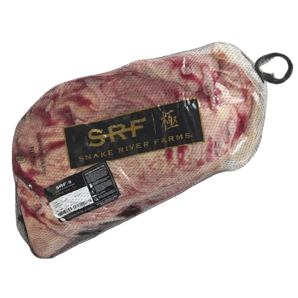 Snake River Farms American Wagyu Black Grade brisket full packer for smoking tender competition-style barbecue brisket