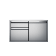 Twin Eagles 36" 2 Drawer & Door Combo
