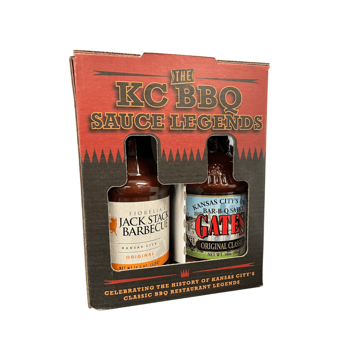 The Kansas City BBQ Sauce Legends Gift Box