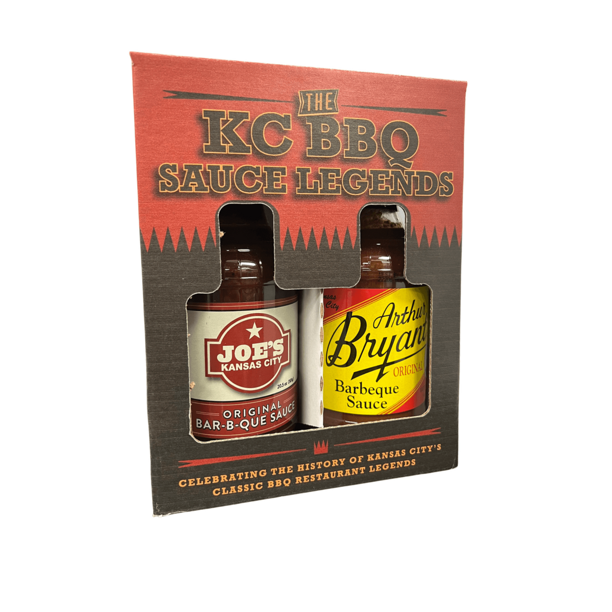 The Kansas City BBQ Sauce Legends Gift Box