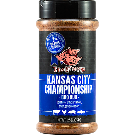 Three Little Pigs Kansas City Championship BBQ Rub, view 2