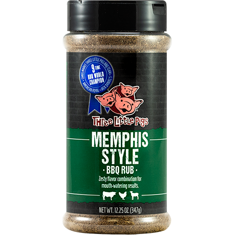 Three Little Pigs Memphis Style BBQ Rub