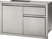 Napoleon 36" X 24" Single Door & Waste Bin Drawer, Stainless Steel