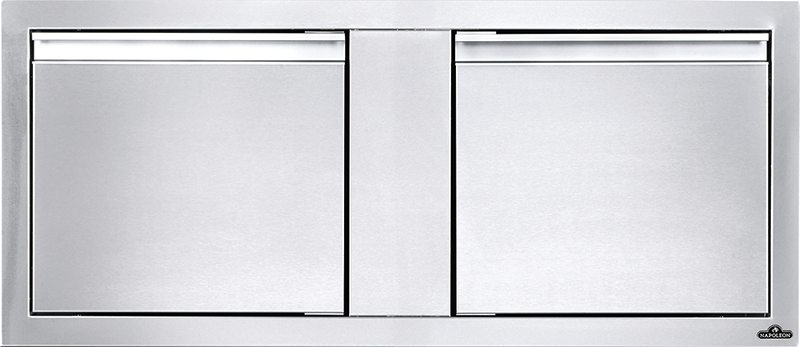Napoleon Built-In 42" X 16" Small Double Door, Stainless Steel