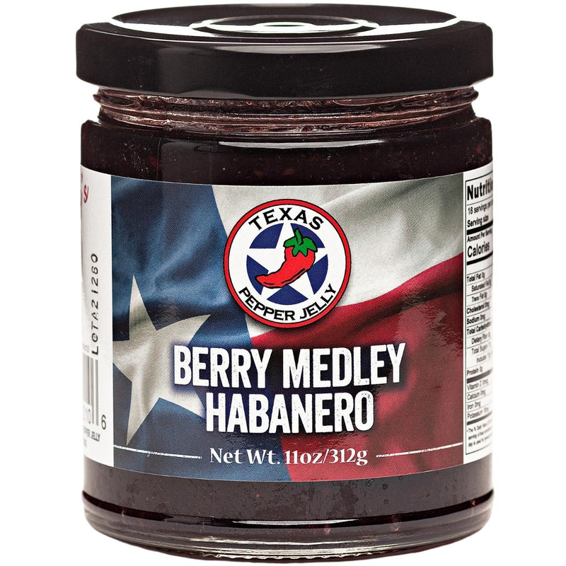 Texas Pepper Jelly Berry Medley Habanero Jelly