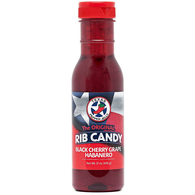 Texas Pepper Jelly Black Cherry Grape Habanero Rib Candy