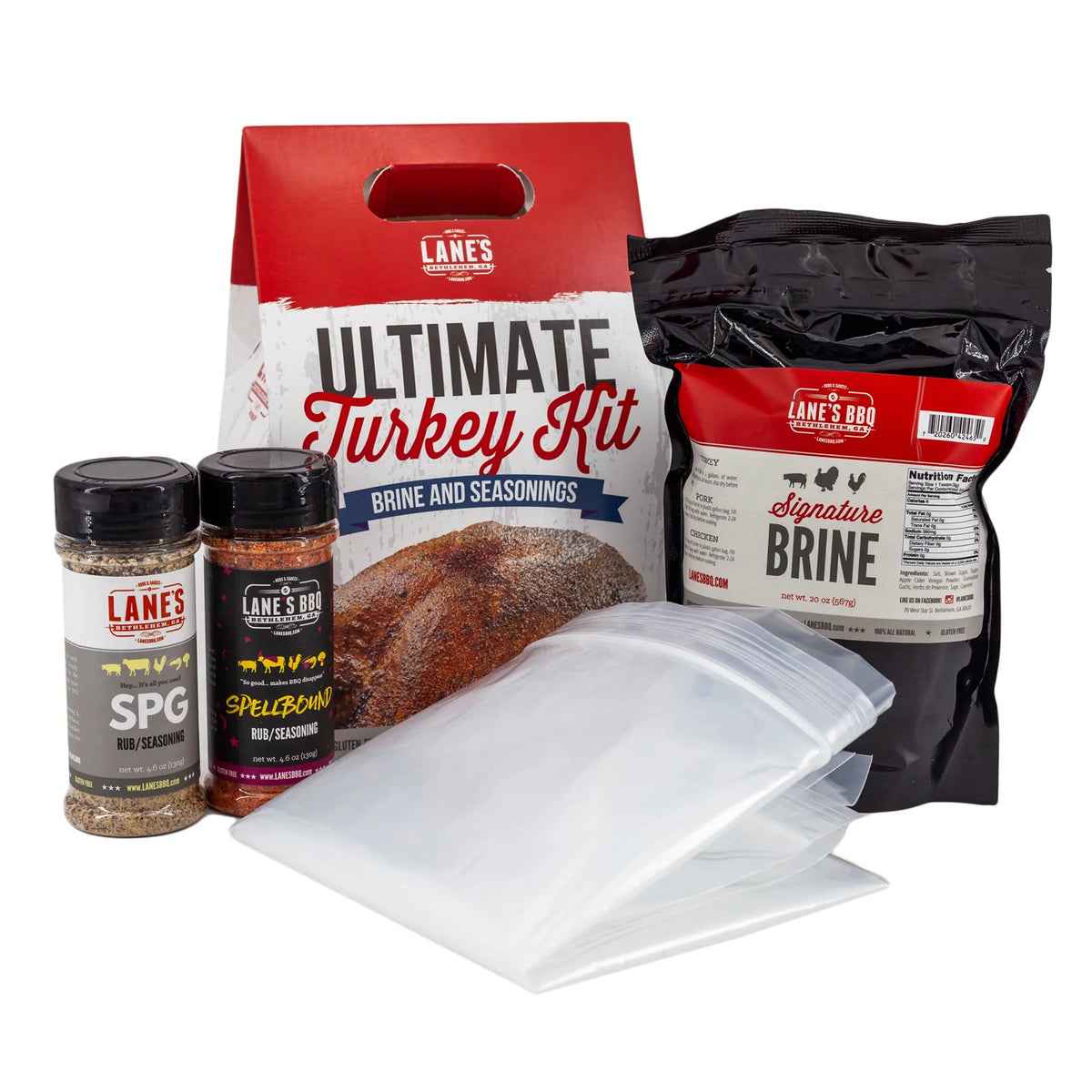 Lane's BBQ Ultimate Turkey Signature Brine Kit